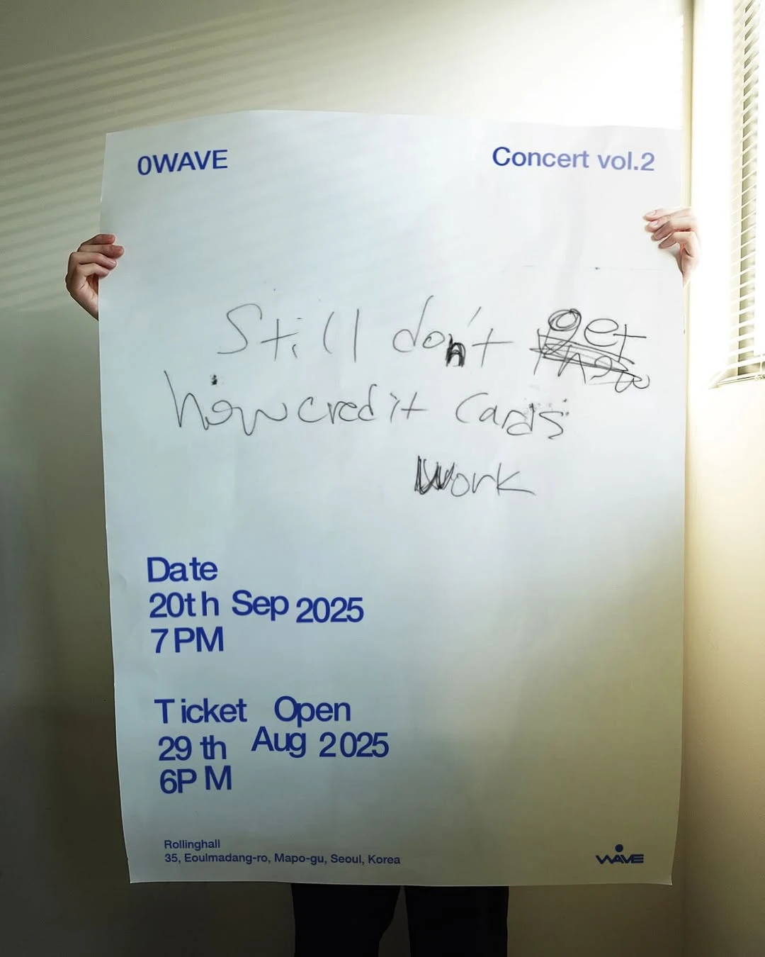 0WAVE Concert Vol.2 : still don’t get how credit c