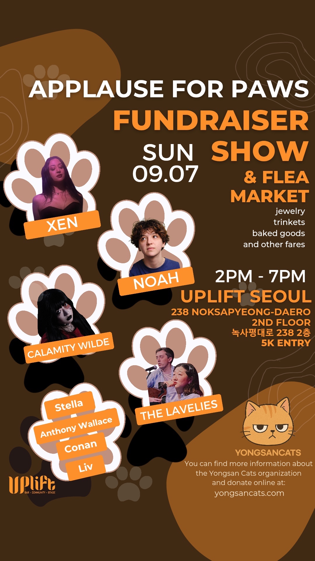 Yongsan Cats Fundraiser Show & Flea Market