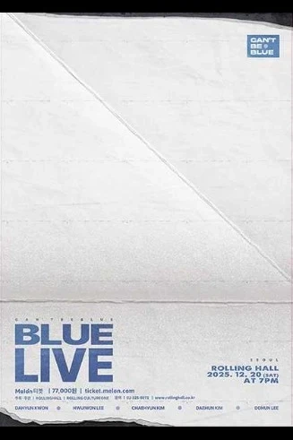 2025 can’t be blue BLUE LIVE : ROLLING HALL