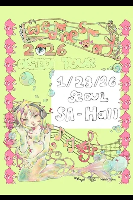 2026 웬즈데이 내한 공연 (Wednesday Live in Seoul)