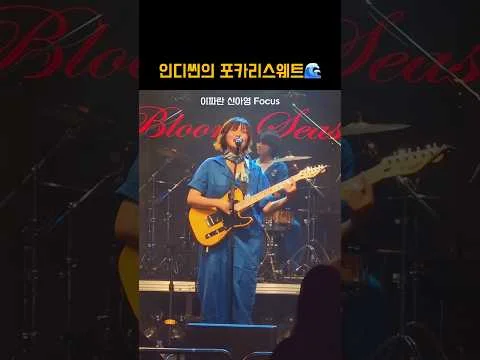 청량 밴드 이파란 그리고 인간 포카리 신아영🌊 #인디밴드 #이파란 #공연직캠